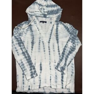 Ocean Drive Hoodie‎ Unisex Medium Multi Tie Dye Cotton Long Sleeve Drawstring